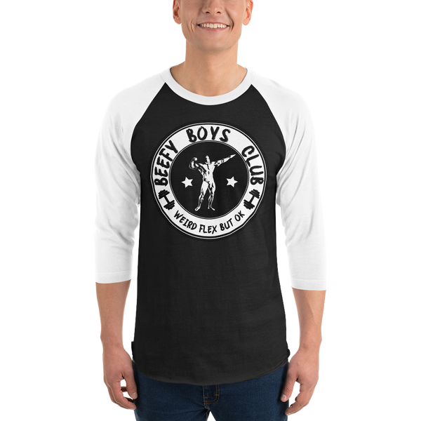 Beefy Boy Club - 3/4 sleeve raglan